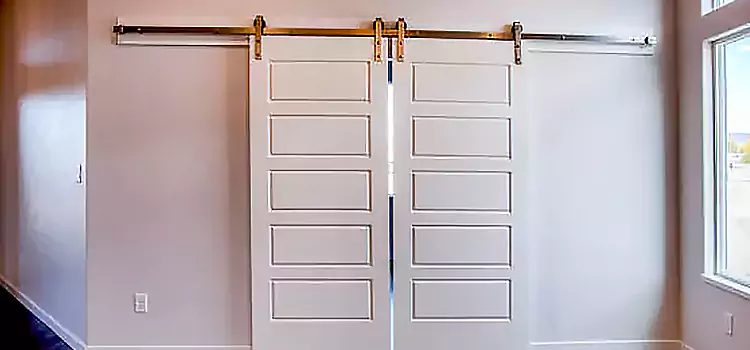 Glass Barn Door with Installation Hardware Kit Kennewick